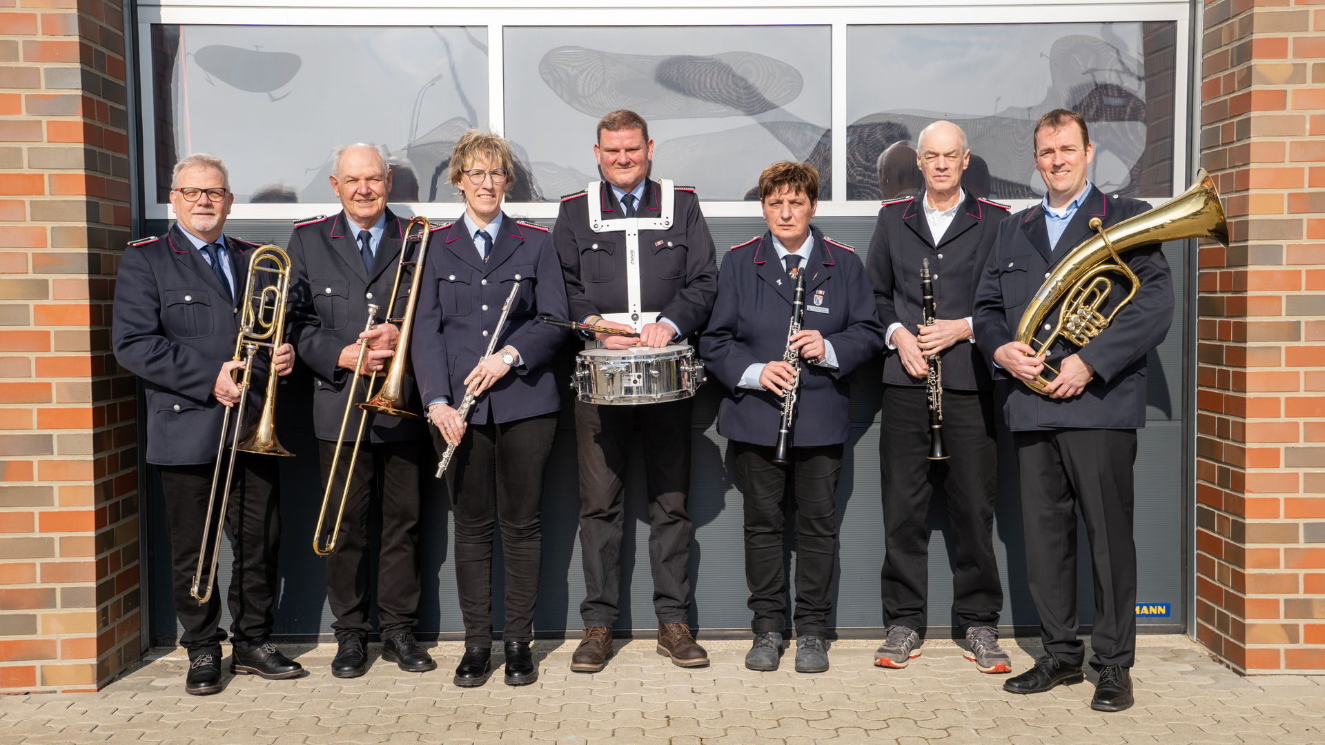 Gruppenfoto des Musikzug Groß Schwülper